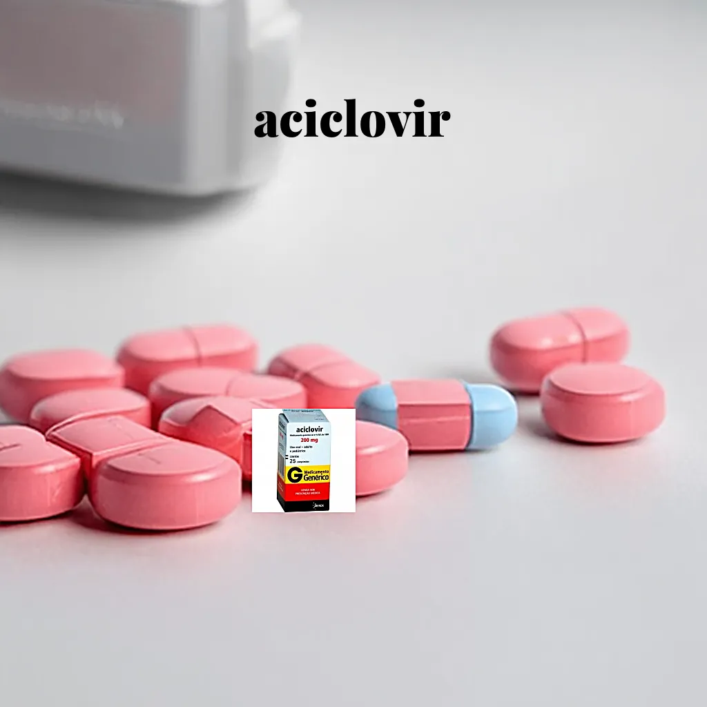 El aciclovir se vende con receta